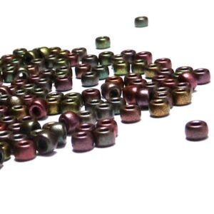 Matubo 8/0 seedbead Crystal Purple Iris Gold ”00030-01640”, 10 g