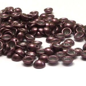 Teacup Bead ”06B01” Saturated Metallic Red Pear 4*2,5 mm 5 gr