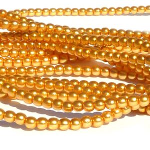 Druks 2 mm, vaxad ” Sunglow 10137″, ca 150 st