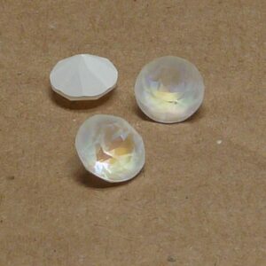 1088 Xirius Chaton SS39 Crystal Light Grey DeLite ca 8 mm