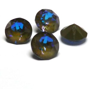 1088 Xirius Chaton SS39 Crystal Army Green DeLite ca 8 mm