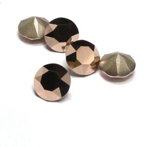 1088 Xirius Chaton SS39 Crystal Rosé Gold ca 8 mm