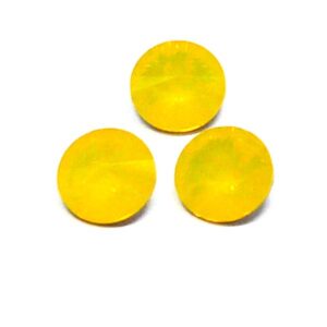 1122 Swarovski Xirius  Rivoli  SS39 ”Yellow Opal” ca 8 mm 1 st
