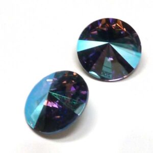 1122 Swarovski Rivoli Tanzanite Shimmer 14 mm 1 st