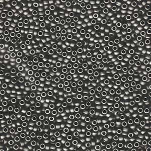 Miyuki 11/0 seedbead ”2091” Matte Metallic Tarnished Silver 10 g