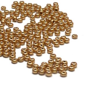 Tjeckisk seedbead 8/0 ”01710” Aztec Gold 10 gr