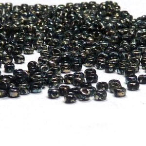 Miyuki 11/0 seedbead ”55090” Black Picasso 10 gr