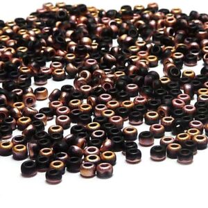 Miyuki 11/0 seedbead ”55045” Black Capri Rose Matte 10gr