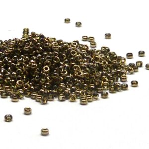 Miyuki 15/0 seedbead ”55005” Crystal Amber, 5 gr