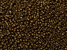 Miyuki 11/0 seedbead ”2006” Matted Metallic Dark Bronze 10 gr