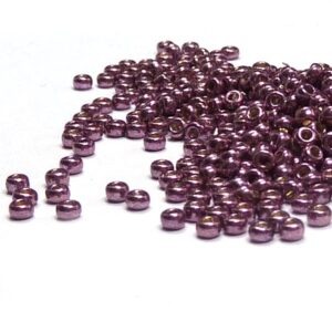 Miyuki 15/0 seedbead ”4220” Duracoat Galvanized Eggplant 10 gr