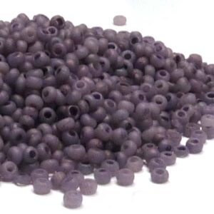 Tjeckisk seedbead 8/0 ”00030-15726E” Crystal Etched Lila Mix 10