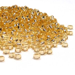 Miyuki 11/0 seedbead ”0002” Silver Lined Light Gold 10 gr