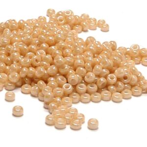 Miyuki 8/0 seedbead ”593” Light Caramel Ceylon 10 gr