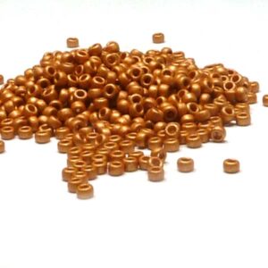 Miyuki 15/0 seedbead ”4203F” Matt Duracoat Galva Yellow Gold 10