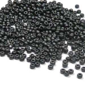 Miyuki 15/0 seedbead ”2065” Matted Metallic Slate 5 gr