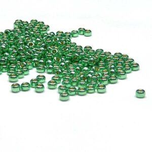 Miyuki 15/0 seedbead ”4214” Duracoat Galvanized Mint 10 gr