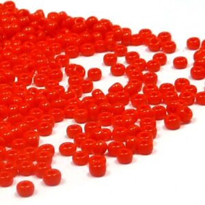 Miyuki 11/0 seedbead ”407” Opaque red 10 gr