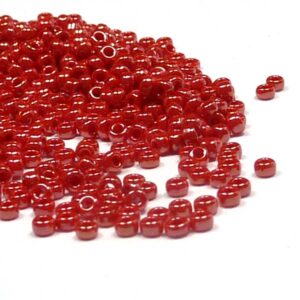 Miyuki 11/0 seedbead ”426” Red Opaque Luster 10 gr