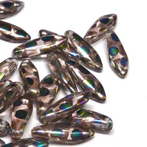 Daggers ”70120-2810A” Rosaline Vitrail Dots 5*16 mm 20 st