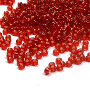 Miyuki 11/0 seedbead ”0011” Silver Lined Ruby 10 gr
