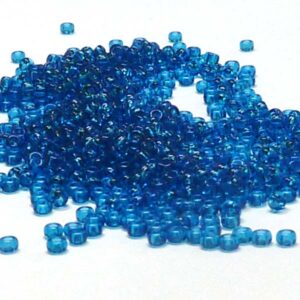 Miyuki 11/0 seedbead ”149” Transp Capri Blue 10 gr