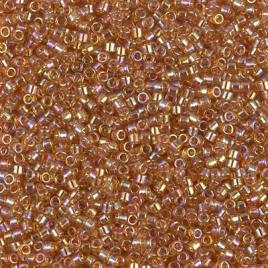 Delica 11/0 ”DB1241” Transparent Marigold AB 5 gr