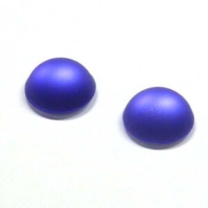 Duna Suede cabochon – Purple –  12 mm, 1 st