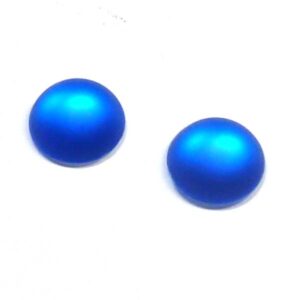 Duna Suede cabochon – Sapphire –  12 mm, 1 st