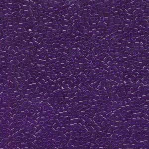 Delica 11/0 ”DB1315” Dyed Transparent Violet 5 gr 5 gr