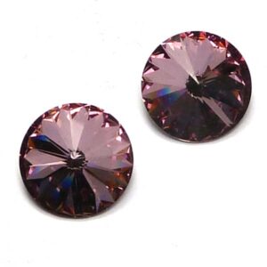 1122 Swarovski rivoli Crystal Antique Pink 14 mm 1 st