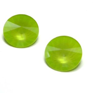 1122 Swarovski Rivoli Lime 14 mm