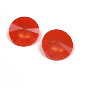 1122 Swarovski Rivoli Crystal Light Coral 14 mm 1 st
