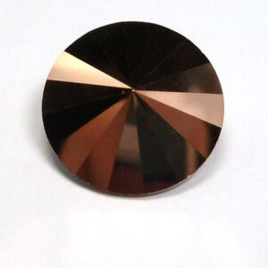 1122 Swarovski Rivoli Crystal Rosé Gold 14 mm1 st