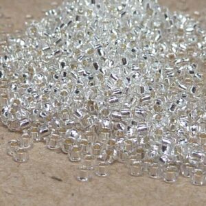 Miyuki 11/0 seedbead ”0001” Crystal SilverLined 10 gr