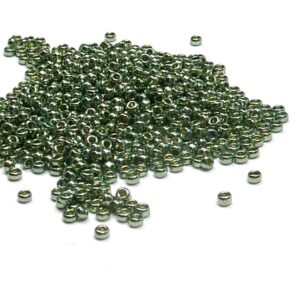Miyuki 15/0 seedbead ”4215” Duracoat Galvanized Sea Green 10 gr