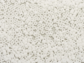 Miyuki 15/0 seedbead ”402F” White Opaque Matted 10gr