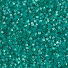 Delica 11/0 ”DB1813” Dyed Aqua Green Silk Satin 5 gr