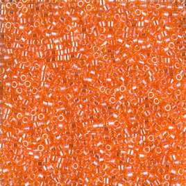 Delica 11/0 ”DB1887” Transparent Orange Luster 5 gr