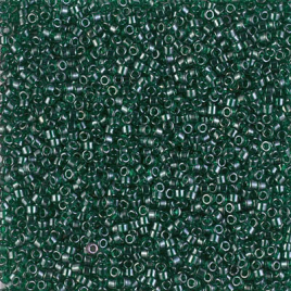Delica 11/0 ”DB1894” Transparent Emerald Luster 5 gr