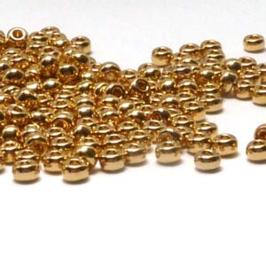 Miyuki 15/0 seedbead ”193” 24 karat Gold Light Plated 5 gr