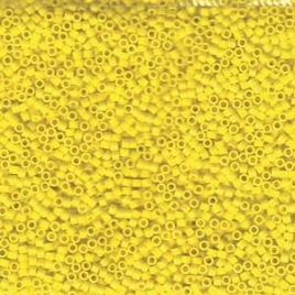 Delica 11/0 ”DB721” Opaque Yellow 5 gr