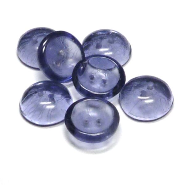 Cup Button "20500" Tanzanite 14 mm, 2 st