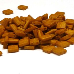 Tila Bead ”TL2312” Matted Opaque Mustard 5*5*1,9 mm 5 gr