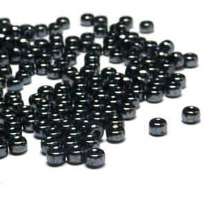 Matubo 8/0 seedbead Jet Hematite ”23980-14400”, 10 gr