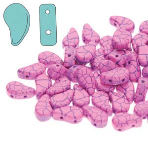 PaisleyDuo ”24612” Ionic Pink-Blue 8*5 mm 10 gr