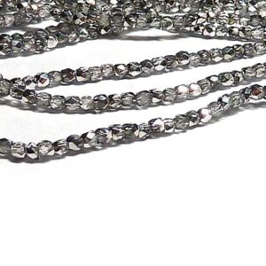 Crystal Labrador ”00030-27001” firepolished facetterad pärla 2 m