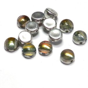 2-hole cabochon ”00030-5100” Crystal Backlit Tequila 6 mm 10 st