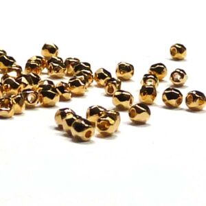 Crystal 24 karat gold plated ”00030-35000” firepolish 2 mm, 50 s