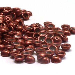 Teacup Bead ”06B02” Saturated Metallic Valiant Poppy 4*2,5 mm 5